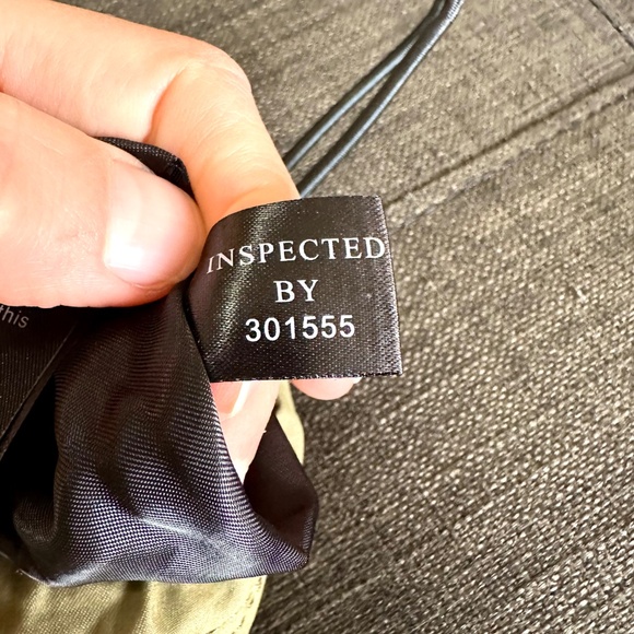 Women's Danier green jacket with black leather detailing - size XS - Picture 5 of 9